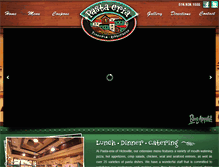 Tablet Screenshot of pastaeria.com